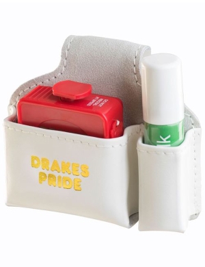 Drakes Pride Leather Accessory Pouch